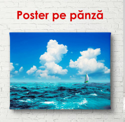 Poster, Marea cu cerul albastru