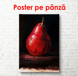 Poster, Pară roșie