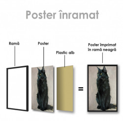 Poster, Pisica neagra