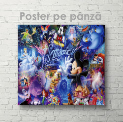 Poster, Toate personajele Disney