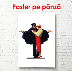 Poster, Un cuplu din trecut