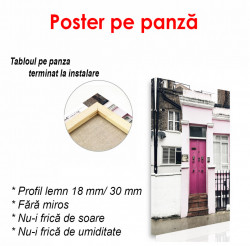 Poster, Ușă roz