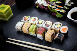 Tablou modular, Set sushi
