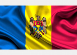 Fototapet, Drapelul Republicii Moldova