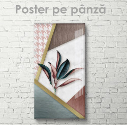 Poster, Abstracție botanică