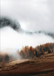 Poster, Ceață în munți