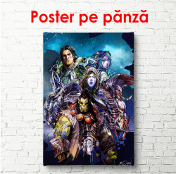 Poster, Eroi fantastici dintr-un univers diferit