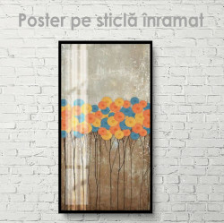 Poster, Flori abstracte