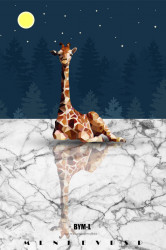 Poster, Girafa drăguță