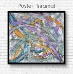 Poster, Linii abstracte