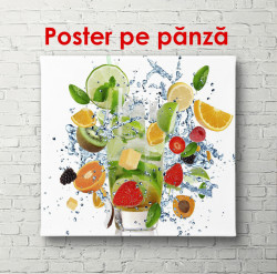 Poster, Paharul cu fructe