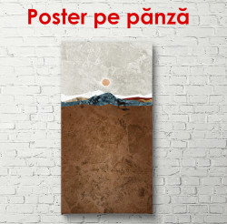 Poster, Peisajul din deșert