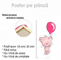 Poster, Pisica cu balon