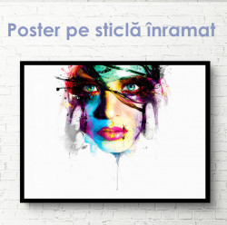 Poster, Portret abstract