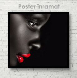 Poster, Profilul unei domnișoare negre 2
