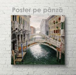 Poster, Stradă îngustă în Veneția