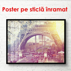 Poster, Turnul Eiffel la răsărit