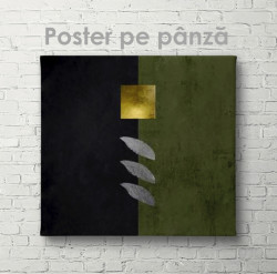 Poster, Abstracție în stilul minimalistic