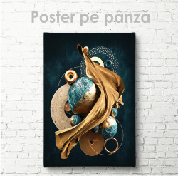 Poster, Cercuri și sfere abstracte