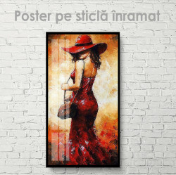 Poster, Fata de foc