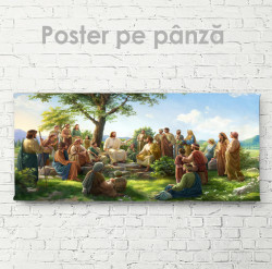 Poster, Iisus Hristos și ucenicii Săi