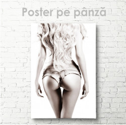 Poster, Pantaloni scurți mini
