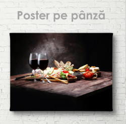 Poster, Platou pentru doi