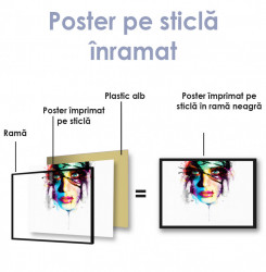 Poster, Portret abstract