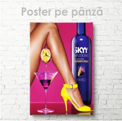 Poster, Poster aprins