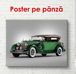 Poster, Rolls-Royce verde