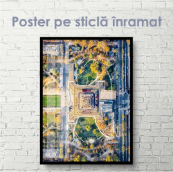 Poster, Vedere de sus a Turnului Eiffel