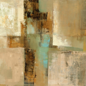 Fototapet, Un perete abstract în tonuri de culoare brună 2