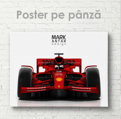Poster, Formula 1 roșie