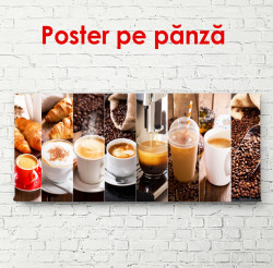 Poster, Set pentru iubitorii de cafea