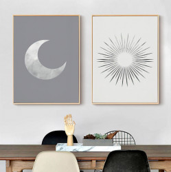 Poster, Soarele și Luna