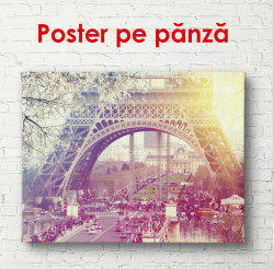 Poster, Turnul Eiffel la răsărit