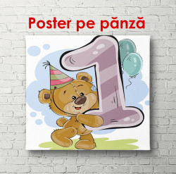 Poster, Ursulețul cu numărul 1
