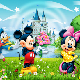 Tablou modular, Mickey Mouse și prietenii