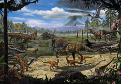 Tapet foto pentru copii, Dinozaurii