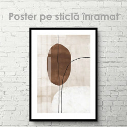 Poster, Abstracție într-un stil minimalist