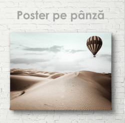 Poster, Balon peste desert