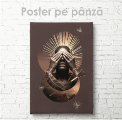 Poster, Domnișoara cu coroniță aurie