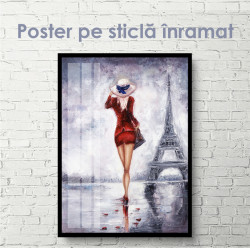 Poster, Fata la Paris