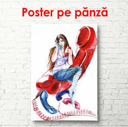 Poster, Fată vorbăreață