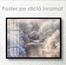 Poster, Pădure de iarnă