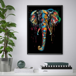 Tablou, Elefant abstract