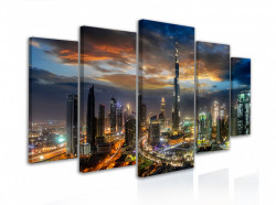 Tablou modular, Peisaje din Dubai
