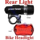 Lanterna pentru bicicleta 5 Led fata + 5 Led lampa spate