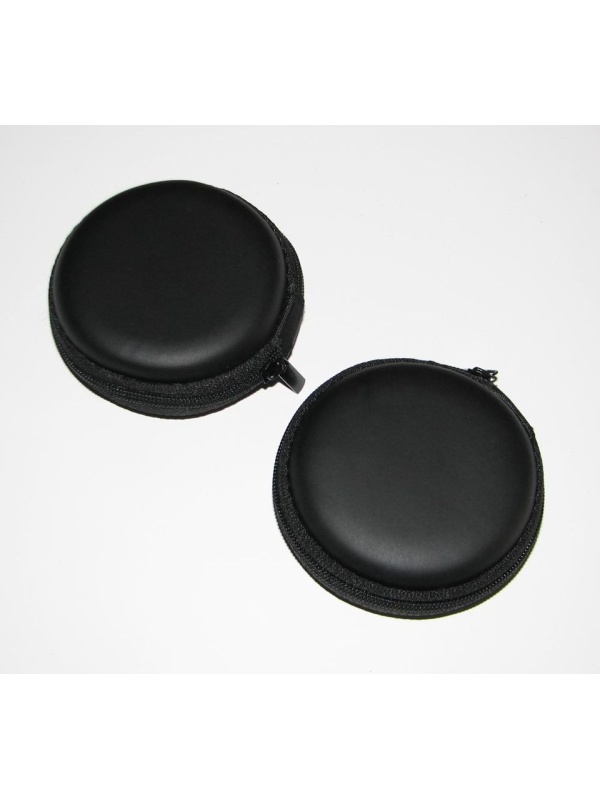 Casti Audio cu Jack 3.5 mm si Dopuri din silicon. Culoare Rosie