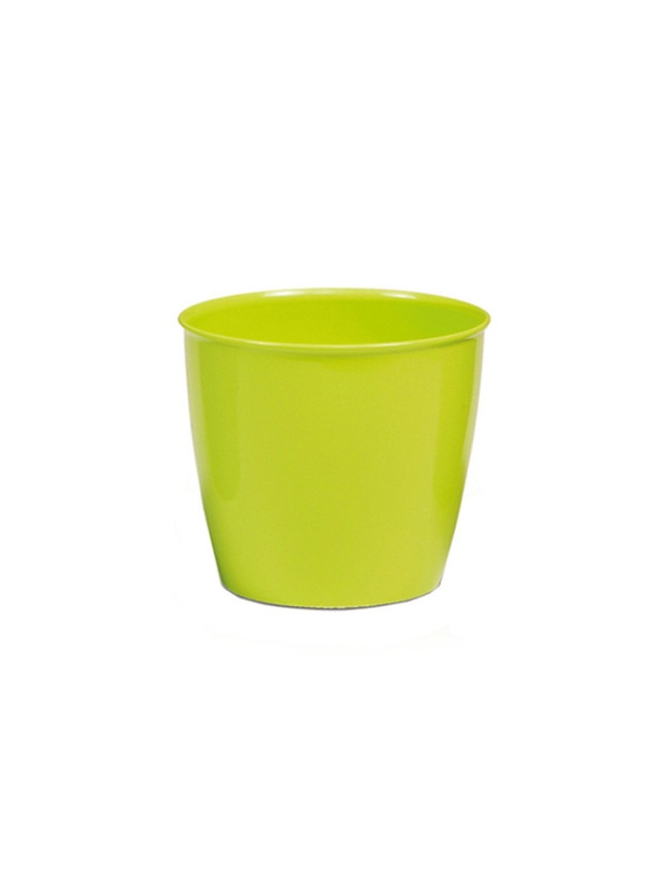 Ghiveci pentru flori, LUX Academy, rotund, diametru 11 cm, Verde